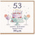 53rd Birthday Card for Mum, Happy Birthday Beautiful Mum Card