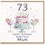 73rd Birthday Card for Mum - Happy Birthday Beautiful Mum