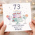 73rd Birthday Card for Mum - Happy Birthday Beautiful Mum