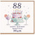 88th Birthday Card for Mum, Happy Birthday Beautiful Mum Card