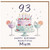 Mum 93rd Birthday Card, Happy Birthday Beautiful Mum Card