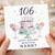 Nanny 106th Birthday Card, Happy Birthday Beautiful Nanny Card