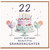 22nd Birthday Card for Granddaughter, Happy Birthday Beautiful Granddaughter Card