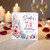 Sister 74th Birthday Card, With Love Floral Watercolour Birthday Card