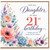 Daughter 21st Birthday Card