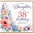 Daughter 38th Birthday Card