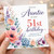 51st Birthday Card for Auntie, Floral Wishing You a Special Day Card
