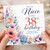 Niece 38th Birthday Card, With Love Floral Birthday Card