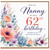 Nanny 62nd Birthday Card, Floral With Love Birthday Card