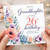 26th Birthday Card for Granddaughter, With Love Floral Birthday Card