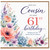 Cousin 61st Birthday Card, Floral Watercolour Birthday Card