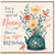 Nanny 102nd Birthday Card, Tea - riffic Floral Teapot Birthday Card