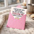 Birthday Card, Lead Me Not Into Temptation Humour Card