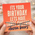 Birthday Card, Humorous Dozen Beers Birthday Card