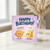 Birthday Card, Funny Happy Birthday Card with Cracker and Cheese Characters
