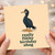 Birthday Card, Really Filthy Birthday Shag Bird Card