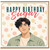 Birthday Card, Happy Birthday Sugar Card