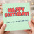 Birthday Card, Funny Happy Birthday Card, Gluten Free Joke Card