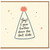 Birthday Card, Funny Rude Party Hat Greeting Card