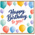 Birthday Card, Happy Birthday to You Balloon Greeting Card