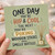 Birthday Card, Humorous Poking Wooden Sticks Into Smelly Bottles Greeting Card