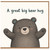 Birthday Card, Cute Teddy Bear Hug Greeting Card