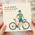 Birthday Card, Funny Cycling Card for Him
