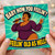 Birthday Card, Baby How You Feelin'? Feelin' Old As Hell! Singing Woman Retro Design