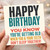 Birthday Card, Happy Birthday You’re Getting Old Humorous Ageing Card