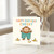 Funny Cheeky Monkey Birthday Card - 'Happy Birthday Cheeky' Cartoon with Bananas - Humorous Animal Card for Kids, Friends, Him or Her