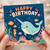 Birthday Card, Cute Under the Sea Whale Happy Birthday Card