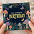 Birthday Card, Have a Magical Birthday Mushroom and Butterfly Design