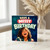 Birthday Card, Have a Messy Birthday Card, Fun Retro Illustrated Birthday Greeting Card