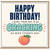 Birthday Card, Funny Happy Birthday Card with Cracking Joke Design