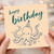 Birthday Card, Cute Octopus Happy Birthday Card