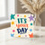 Birthday Card, Colourful Celebration Card