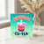 Birthday Card, Cute Cu - Tea Bubble Tea Pun Birthday Card