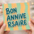Birthday Card, Bon Anniversaire Card