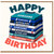 Birthday Card, Happy Birthday Sports Shirt Stack Design