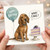 Birthday Card, Funny Basset Hound Birthday Card with Cake