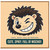 Birthday Card, Funny Winking Animal Card, Cute Spiky Full of Mischief Card