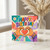Birthday Card, Happy Birthday Retro Colourful Hands Heart Design