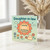 Daughter-in-law Birthday Card - Lovely BIG Birthday Wishes - Cute Pastel Flowers and Gift-Holding Character