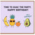 Birthday Card, Time to Guac the Party Avocado Fruit Pun Card
