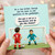 Birthday Card, Funny Soccer Card with Humorous Goalkeeper Joke