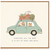 Birthday Card, Cute Animal Travel Greeting Card