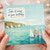 Birthday Card, Take It Easy on Your Birthday, Coastal Sailing Scene