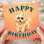 Birthday Card, Happy Birthday Cute Puppy Party Card