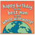 Birthday Card, Happy Birthday to the Best Nan in the Whole Wide World