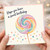 Birthday Card, Hope You Have a Sweet Birthday Card, Pastel Lollipop Design